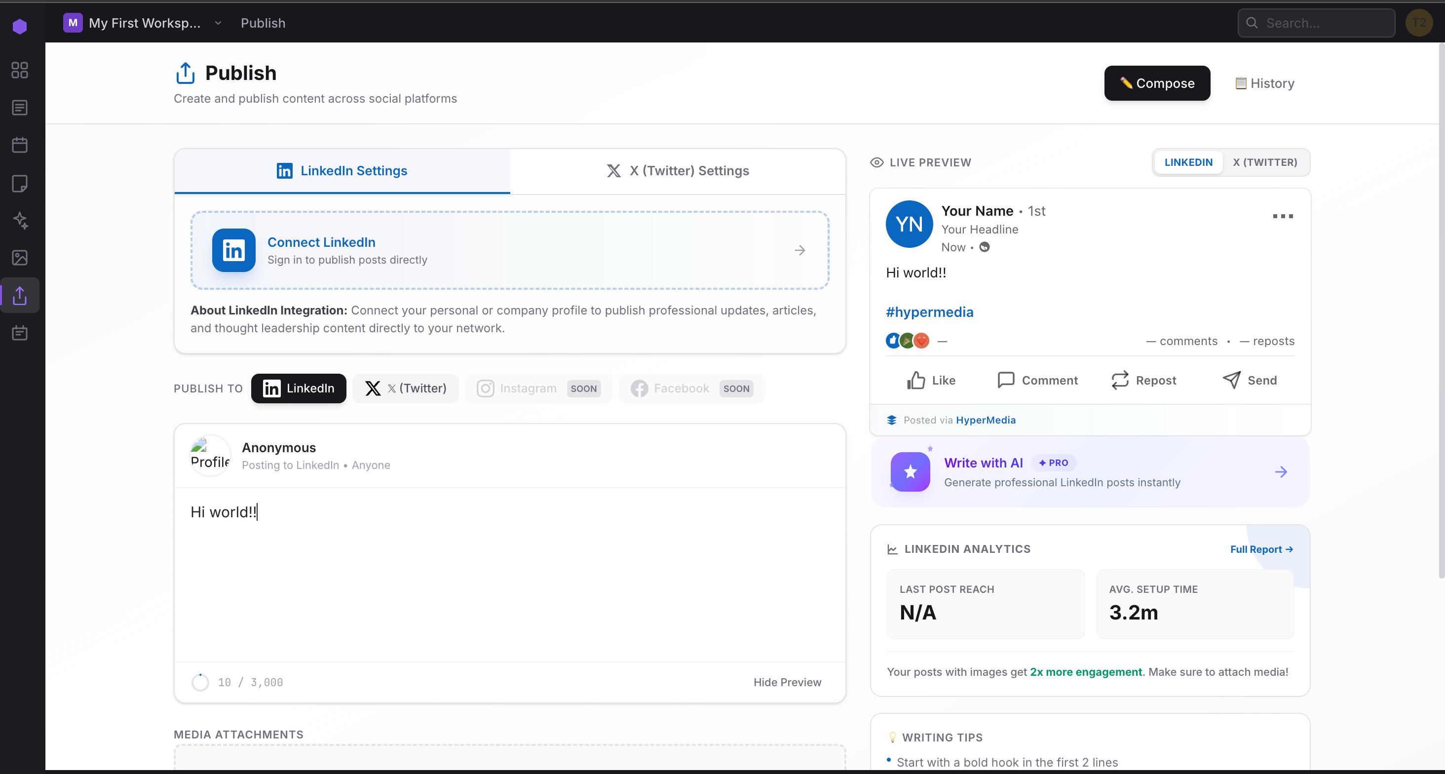 Multi-Platform interface